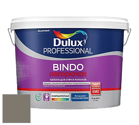 Краска DULUX LUXIUM BINDO НЕГОРЮЧАЯ 9л глубокоматовая краска цвет 40YY 20/081 