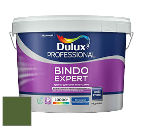 Краска DULUX LUXIUM BINDO EXPERT глубокоматовая краска цвет 30GY 12/257 Manakiki Greens