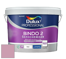 Краска DULUX LUXIUM BINDO 2 глубокоматовая краска цвет 30RR 42/198 Raspberry Swirl