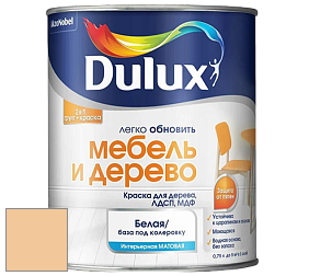 Краска DULUX LUXIUM МЕБЕЛЬ И ДЕРЕВО матовая краска цвет 10YY 65/285 Manchester Morn