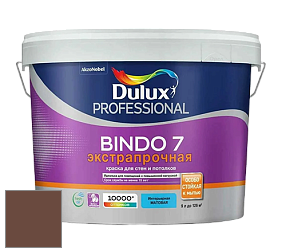 Краска DULUX LUXIUM BINDO 7 Экстрапрочная матовая краска цвет NCS S 7020-Y60R 
