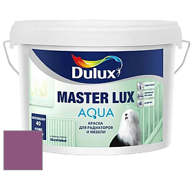 Краска DULUX LUXIUM MASTER LUX AQUA полуглянцевая краска цвет 10RR 16/300 