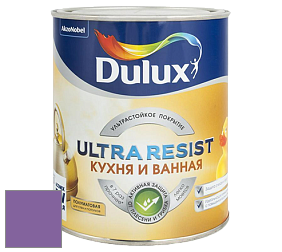 Краска DULUX LUXIUM ULTRA RESIST КУХНЯ И ВАННАЯ полуматовая ультрастойкая краска цвет RAL 4005 