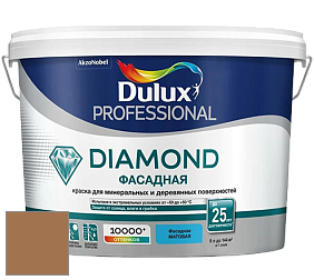 Краска DULUX LUXIUM DIAMOND ФАСАДНАЯ матовая краска цвет 90YR 23/274 