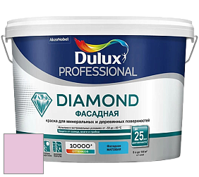 Краска DULUX LUXIUM DIAMOND ФАСАДНАЯ матовая краска цвет 94RB 64/182 Sorbet
