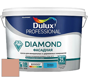 Краска DULUX LUXIUM DIAMOND ФАСАДНАЯ матовая краска цвет 60YR 45/261 
