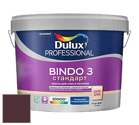 Краска DULUX LUXIUM BINDO 3 Стандарт глубокоматовая краска цвет 78RR 06/137 Wine & Dine