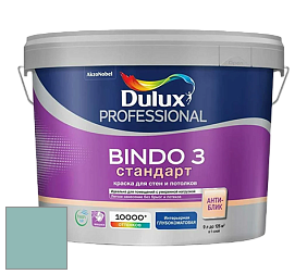 Краска DULUX LUXIUM BINDO 3 Стандарт глубокоматовая краска цвет 77GG 46/139 Turtle Garden