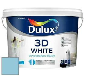 Краска DULUX LUXIUM 3D WHITE матовая краска цвет NCS S 1030-B 