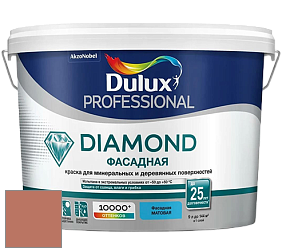 Краска DULUX LUXIUM DIAMOND ФАСАДНАЯ матовая краска цвет NCS S 3040-Y70R 