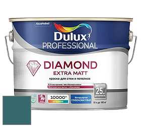 Краска DULUX LUXIUM DIAMOND EXTRA MATT глубокоматовая краска цвет 10BG 13/156 Cape Storm