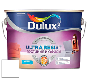 Краска DULUX LUXIUM ULTRA RESIST ГОСТИНЫЕ И ОФИСЫ ультрастойкая матовая краска цвет 70GG 16/390 