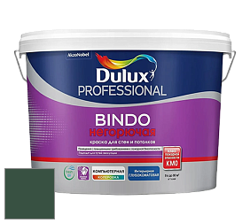 Краска DULUX LUXIUM BINDO НЕГОРЮЧАЯ 9л глубокоматовая краска цвет 97GY 07/135 Olde Hunter