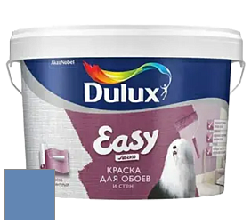 Краска DULUX LUXIUM EASY матовая краска цвет NCS S 3040-R80B 