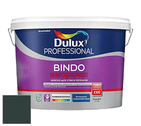 Краска DULUX LUXIUM BINDO НЕГОРЮЧАЯ 9л глубокоматовая краска цвет RAL 6012 