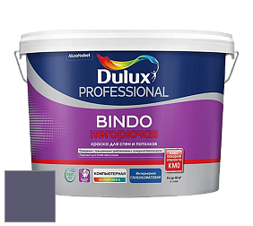Краска DULUX LUXIUM BINDO НЕГОРЮЧАЯ 9л глубокоматовая краска цвет NCS S 6020-R60B 