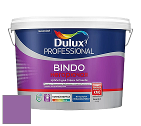 Краска DULUX LUXIUM BINDO НЕГОРЮЧАЯ 9л глубокоматовая краска цвет 67RB 21/342 
