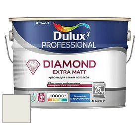 Краска DULUX LUXIUM DIAMOND EXTRA MATT глубокоматовая краска цвет 70YY 83/037 Wedding White