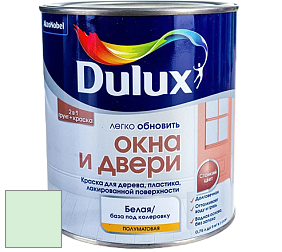 Краска DULUX LUXIUM ОКНА И ДВЕРИ полуматовая краска цвет 90GY 83/130 