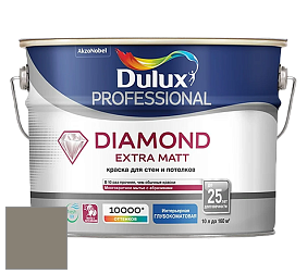 Краска DULUX LUXIUM DIAMOND EXTRA MATT глубокоматовая краска цвет RAL 7048 