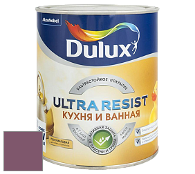 Краска DULUX LUXIUM ULTRA RESIST КУХНЯ И ВАННАЯ полуматовая ультрастойкая краска цвет NCS S 5030-R30B 
