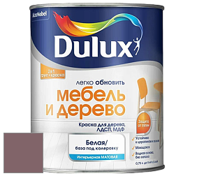 Краска DULUX LUXIUM МЕБЕЛЬ И ДЕРЕВО матовая краска цвет 70RR 16/116 Roseroot