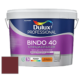 Краска DULUX LUXIUM BINDO 40 Специальная полуглянцевая краска цвет 95RR 07/271 Red Earth
