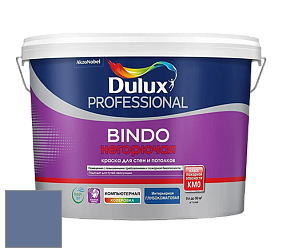 Краска DULUX LUXIUM BINDO НЕГОРЮЧАЯ 9л глубокоматовая краска цвет 50BB 17/186 