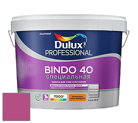 Краска DULUX LUXIUM BINDO 40 Специальная полуглянцевая краска цвет 21RR 19/459 Flamboyant