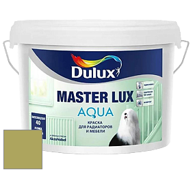 Краска DULUX LUXIUM MASTER LUX AQUA полуглянцевая краска цвет 70YY 37/366 