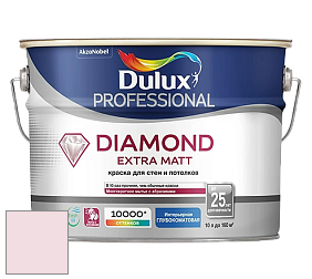 Краска DULUX LUXIUM DIAMOND EXTRA MATT глубокоматовая краска цвет 64RR 80/073 Rose trellis 6