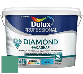 Краска DULUX LUXIUM DIAMOND ФАСАДНАЯ матовая краска цвет NCS S 3040-B90G 