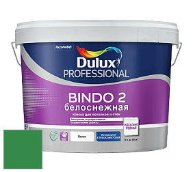 Краска DULUX LUXIUM BINDO 2 глубокоматовая краска цвет 90GY 18/500 
