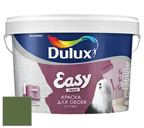 Краска DULUX LUXIUM EASY матовая краска цвет 30GY 15/242 Therapeutic Green