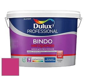Краска DULUX LUXIUM BINDO НЕГОРЮЧАЯ 9л глубокоматовая краска цвет RAL 4010 