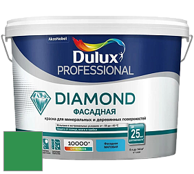 Краска DULUX LUXIUM DIAMOND ФАСАДНАЯ матовая краска цвет NCS S 2070-G10Y 