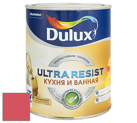 Краска DULUX LUXIUM ULTRA RESIST КУХНЯ И ВАННАЯ полуматовая ультрастойкая краска цвет RAL 3017 