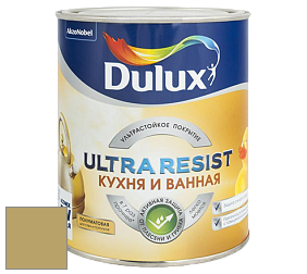 Краска DULUX LUXIUM ULTRA RESIST КУХНЯ И ВАННАЯ полуматовая ультрастойкая краска цвет NCS S 3030-G90Y 