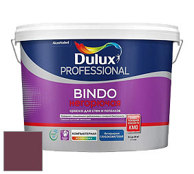 Краска DULUX LUXIUM BINDO НЕГОРЮЧАЯ 9л глубокоматовая краска цвет NCS S 5040-R20B 