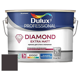 Краска DULUX LUXIUM DIAMOND EXTRA MATT глубокоматовая краска цвет 39RR 07/029 Night Intensity