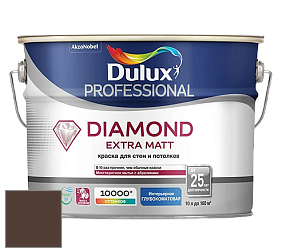 Краска DULUX LUXIUM DIAMOND EXTRA MATT глубокоматовая краска цвет 60YR 07/093 Chocolate Kiss