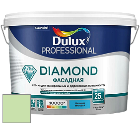 Краска DULUX LUXIUM DIAMOND ФАСАДНАЯ матовая краска цвет NCS S 0530-G30Y 