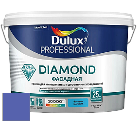 Краска DULUX LUXIUM DIAMOND ФАСАДНАЯ матовая краска цвет 91BB 14/430 
