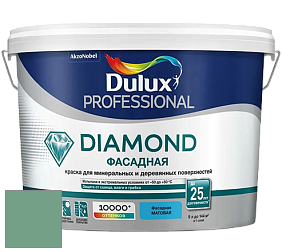 Краска DULUX LUXIUM DIAMOND ФАСАДНАЯ матовая краска цвет NCS S 3030-G 