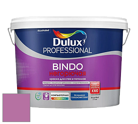 Краска DULUX LUXIUM BINDO НЕГОРЮЧАЯ 9л глубокоматовая краска цвет 10RR 27/344 