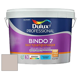 Краска DULUX LUXIUM BINDO 7 Экстрапрочная матовая краска цвет 67YR 56/055 Nougat Walls