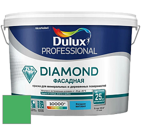 Краска DULUX LUXIUM DIAMOND ФАСАДНАЯ матовая краска цвет NCS S 1070-G10Y 