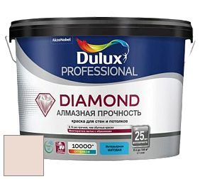 Краска DULUX LUXIUM DIAMOND MATT матовая краска цвет 60YR 75/075 Chemise Pink