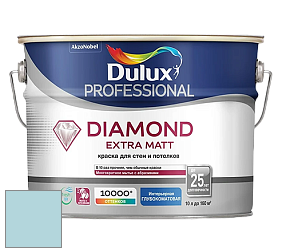 Краска DULUX LUXIUM DIAMOND EXTRA MATT глубокоматовая краска цвет 33BG 64/121 Bella Sky