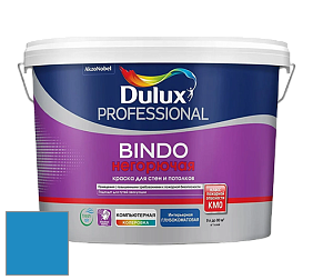 Краска DULUX LUXIUM BINDO НЕГОРЮЧАЯ 9л глубокоматовая краска цвет NCS S 2060-R90B 
